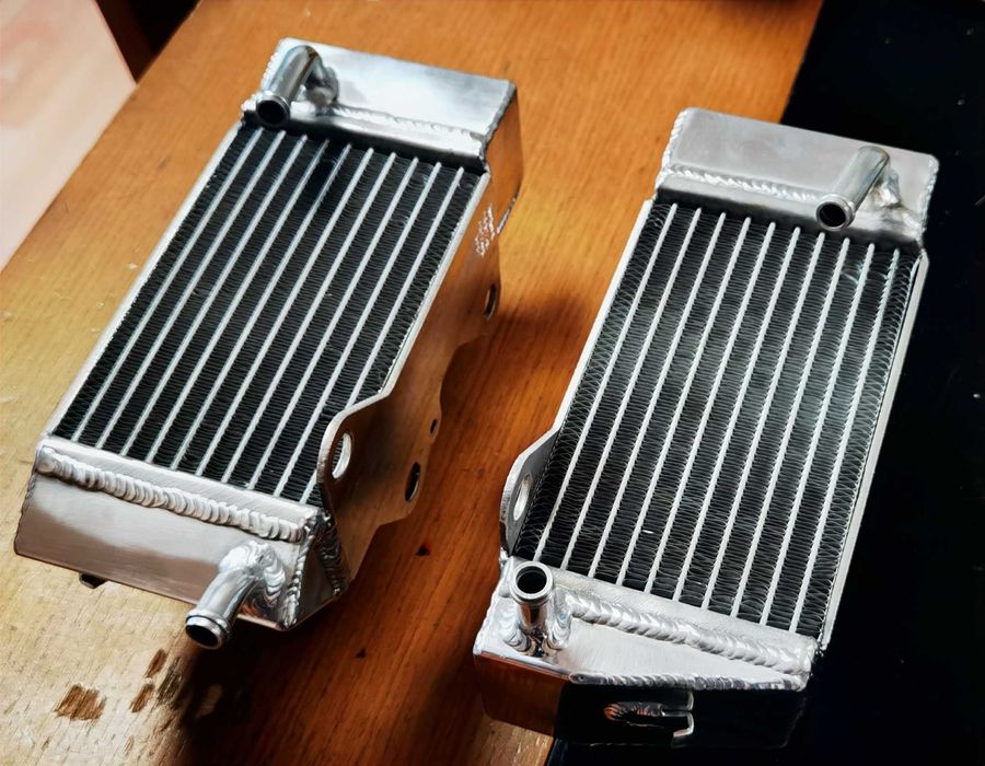Radiadores Honda CR125 e CR250 de 1982 Alumínio Performance
