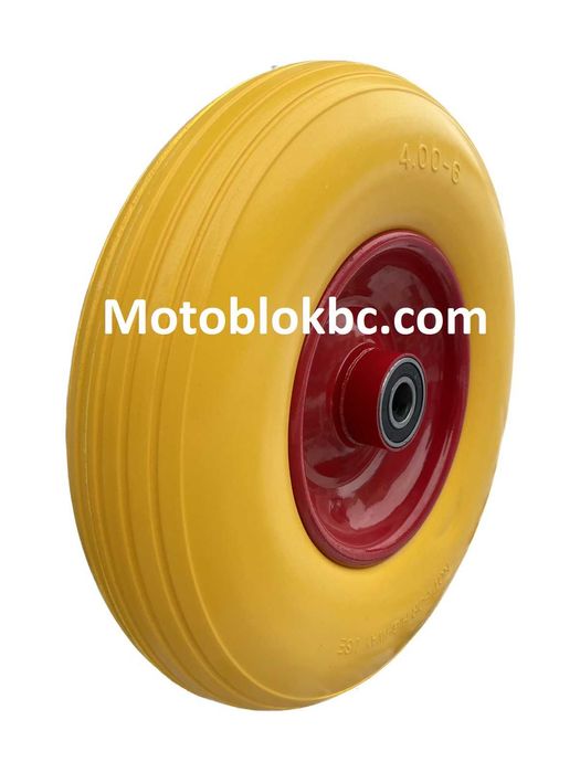 Колесо до тачки пінополіурітан 4.00-8  піна 3.50-8  4.00-6