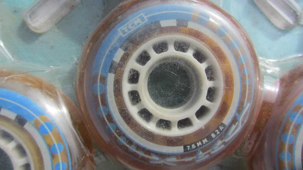 Rodas e Rolamentos para Patins em Linha e Rodas skate 52mm 99a