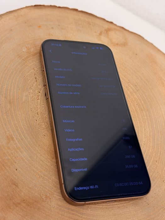 Iphone 16 pro max desert titanium