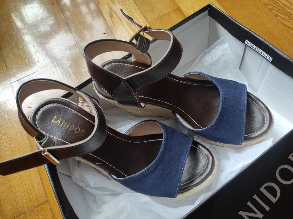 Sandálias cunha Lanidor '37
