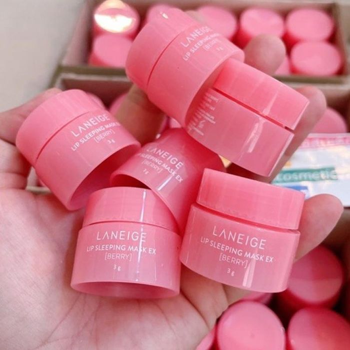 Нічна маска для губ лісові ягоди Laneige Lip Sleeping Mask berry mini