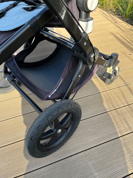 Bugaboo Cameleon 3 wózek 2w1 + akcesoria, czarna rama