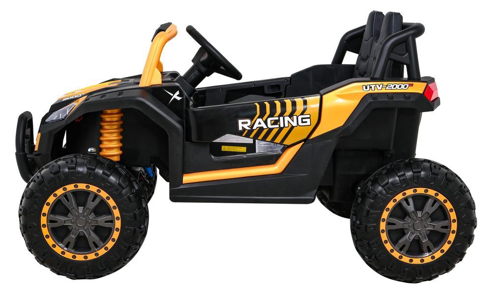 Buggy UTV 2000M Racing Auto na akumulator Złoty Drive-Kids