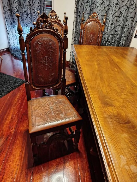 Conjunto de Sala em Madeira