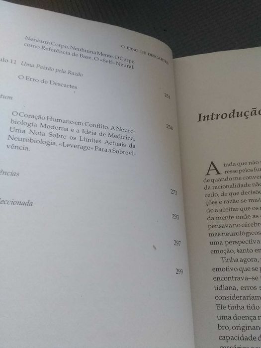 O Erro de Descartes de Antonio R Damásio