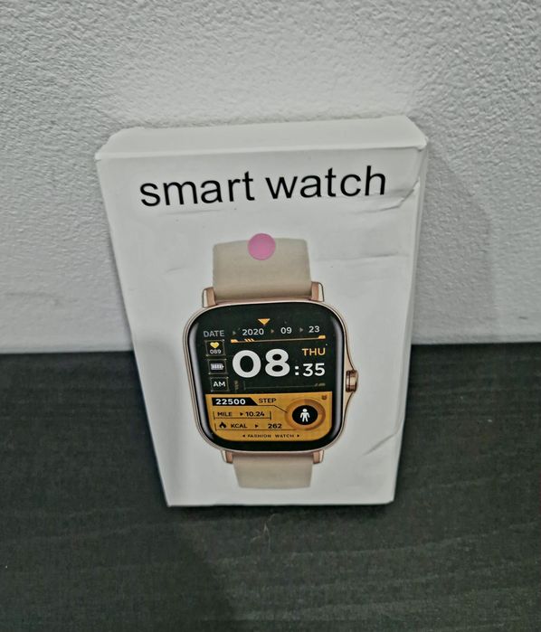 Smartwatch cor de rosa