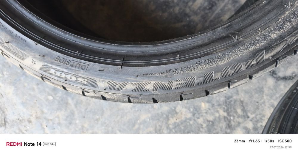 Jak nowe 225 45r19 89Y RSC Bridgestone potenza S 001 * 2020r