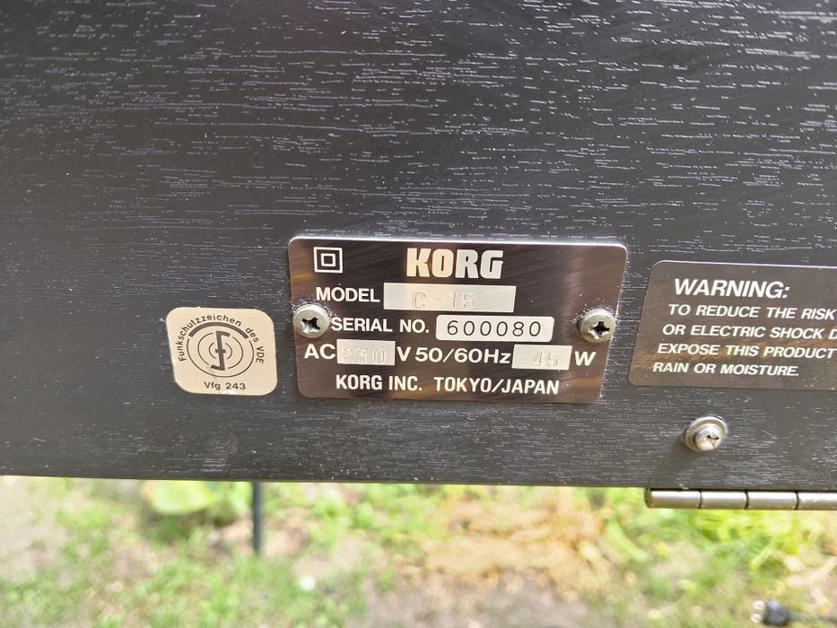 Pianino cyfrowe Korg Concert C-15 ,88
