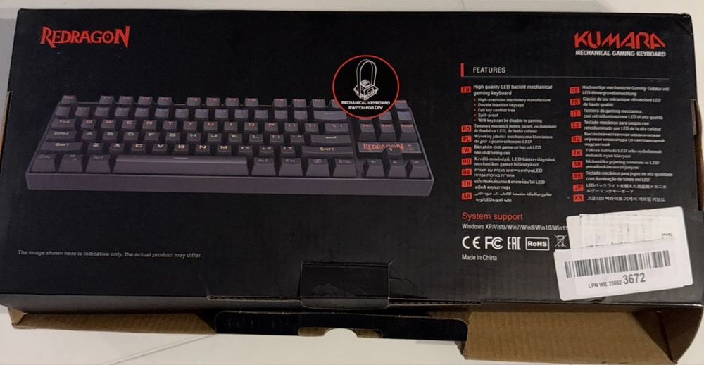 Klawiatura mechaniczna gemingowa