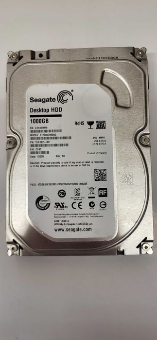 Dysk HDD Seagate 3,5" 1000GB ST1000DM003 [037]
