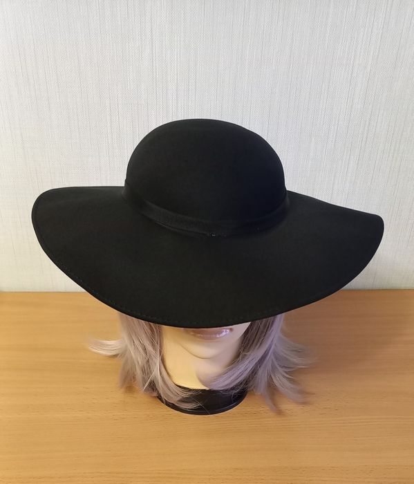Шляпа чёрная Англия с полями