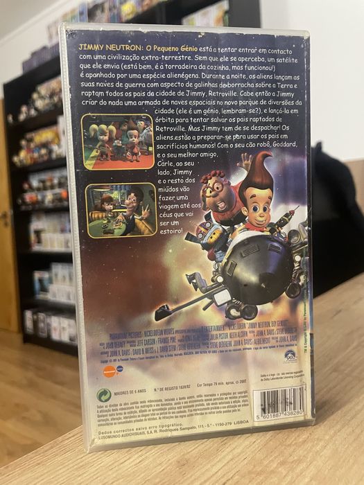 Jimmy neutron vhs nickelodeon