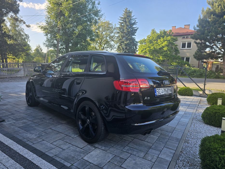Audi A3 8p 2.0 tdi 140km, led, tempomat, sport, android