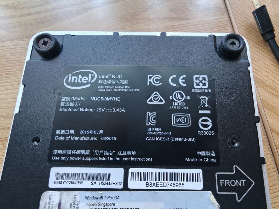 Mini PC Intel NUC