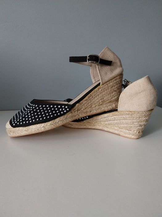 Sandały,  espadryle rozm. 37