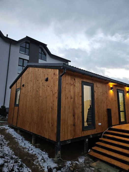 Каркасний будинок 54 м2 з двома терасами Ціна під ключ