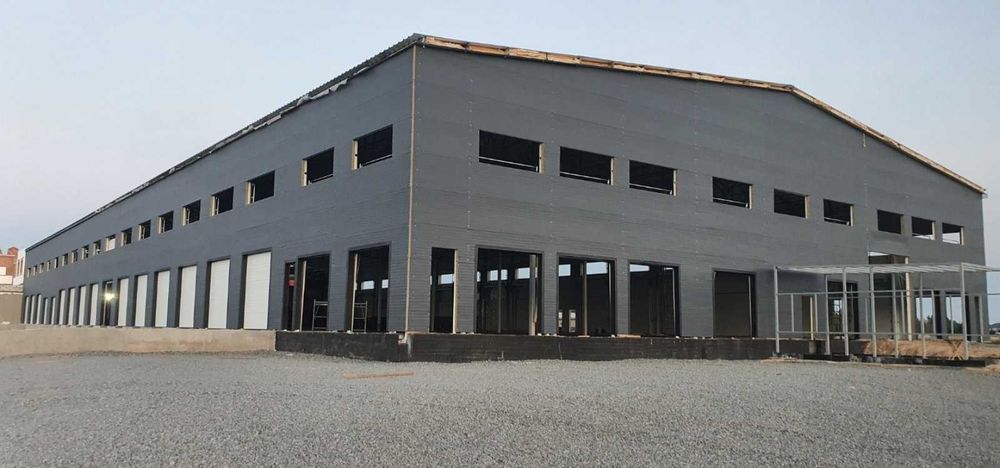 Ангар из сэндвич панелей Склад СТО Ангар утепленный от 5500 грн/м2