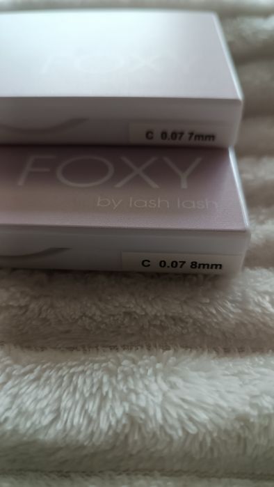 Foxy rzęsy dwa opakowania