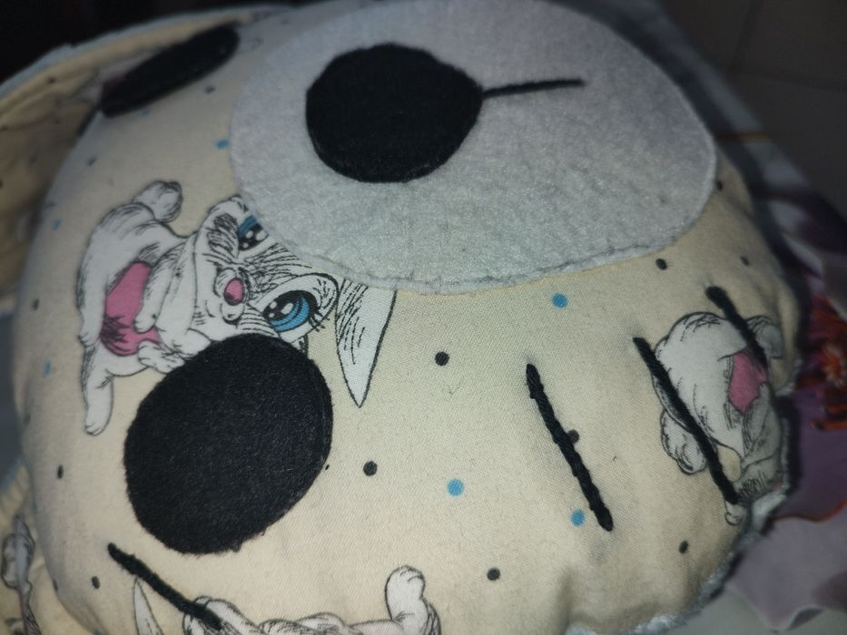 Maskotka poduszka ozdobna królik