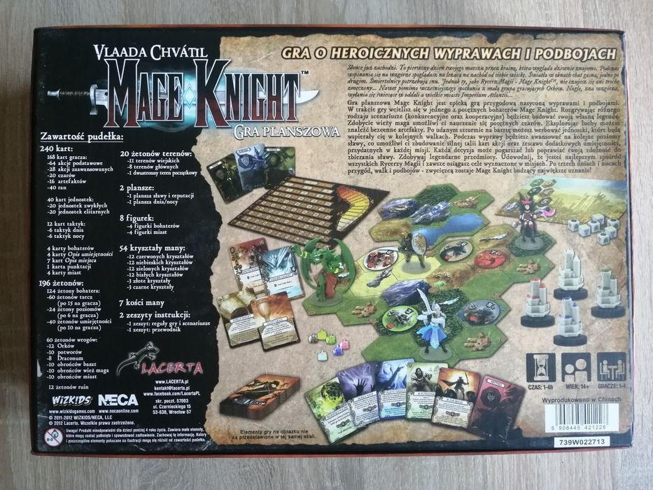 Mage knight gra planszowa pl