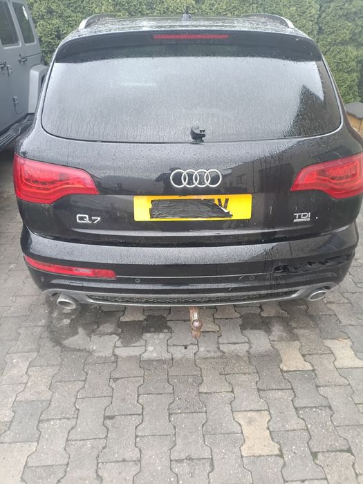 Audi Q7 4l klapa lampy zderzak lift