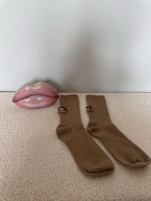 Zimowe długie skarpety nowe