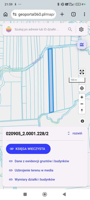 Sprzedam 2,95 ha gruntów rolnych – Bartoszów, gmina Legnickie Pole, działki 227/2, 228/2, 229/2 - Widok 2