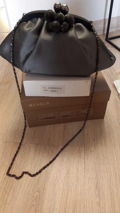 Torebka wizytowa Menbur (buty z tej samej serii w odrębnym ogłoszeniu)