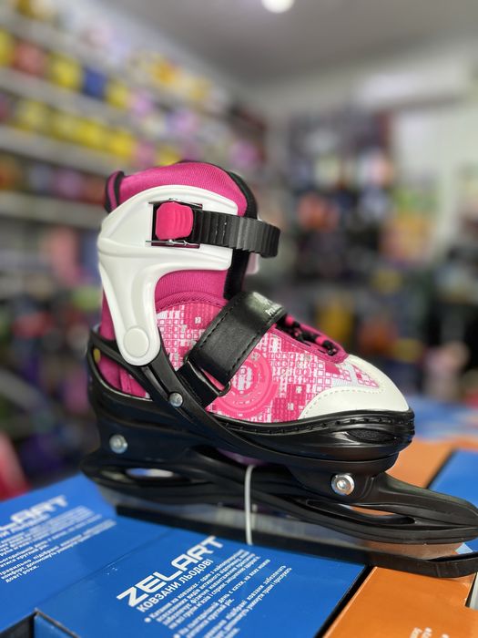 Коньки/коньки раздвижные 29-42/ковзани/ролики/коньки 2в1/ролики 2в1