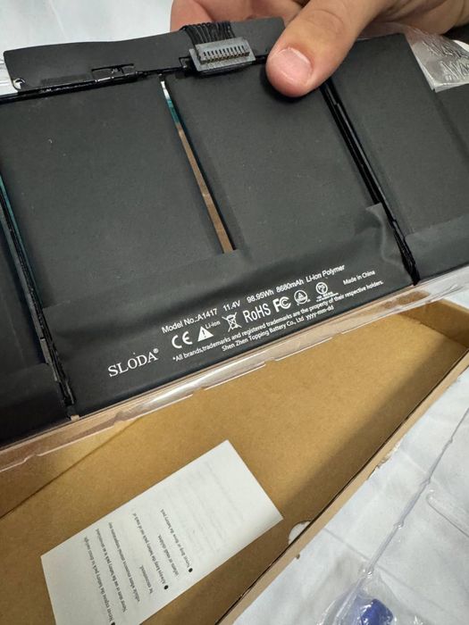 bateria (akumulator) do laptopa Apple MacBook Pro.