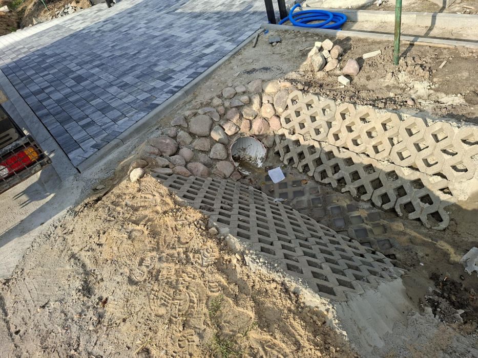 Układanie kostki brukowej