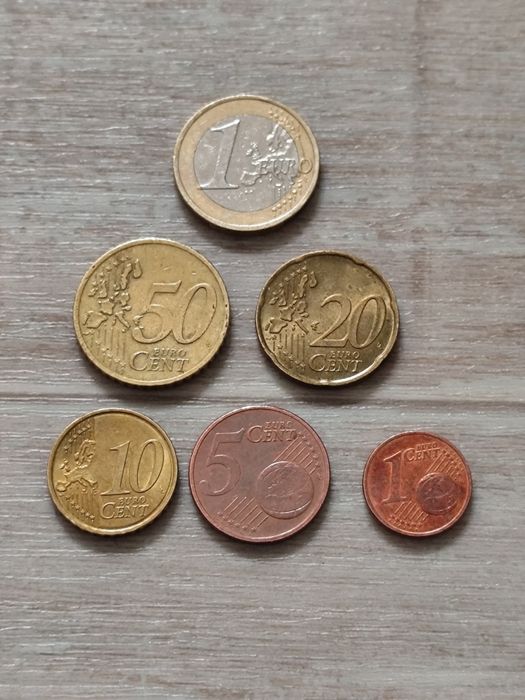 Монети Євро і центи