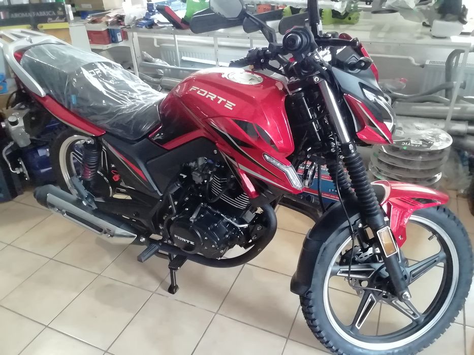 Мотоцикл FT 200 EN Forte червоний