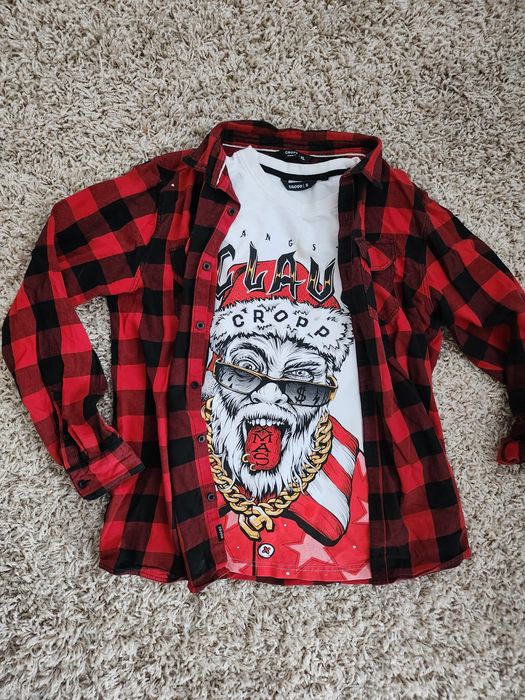 Cropp xl zestaw koszula bluzka spodenki