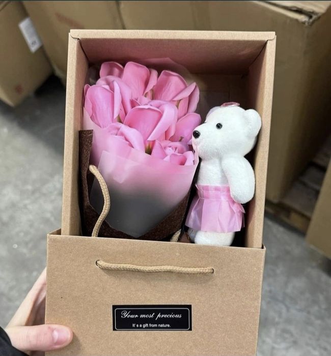 Róże mydlane zestaw do kąpieli