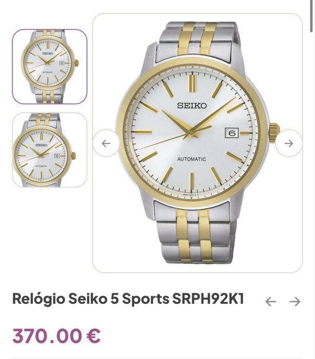 Relogio Seiko Automatico