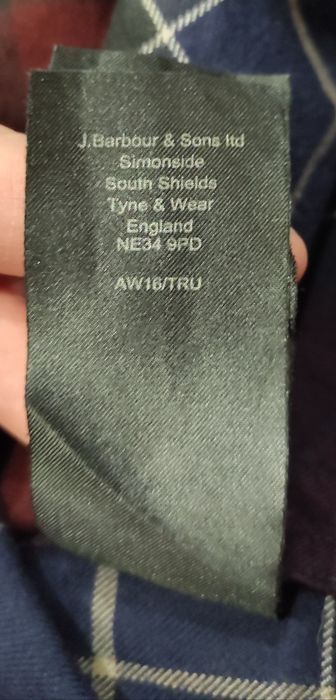 L Barbour оригінальна чоловіча сорочка фланель
