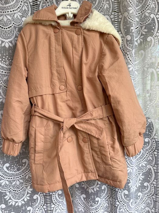 Утеплений дитячий плащик