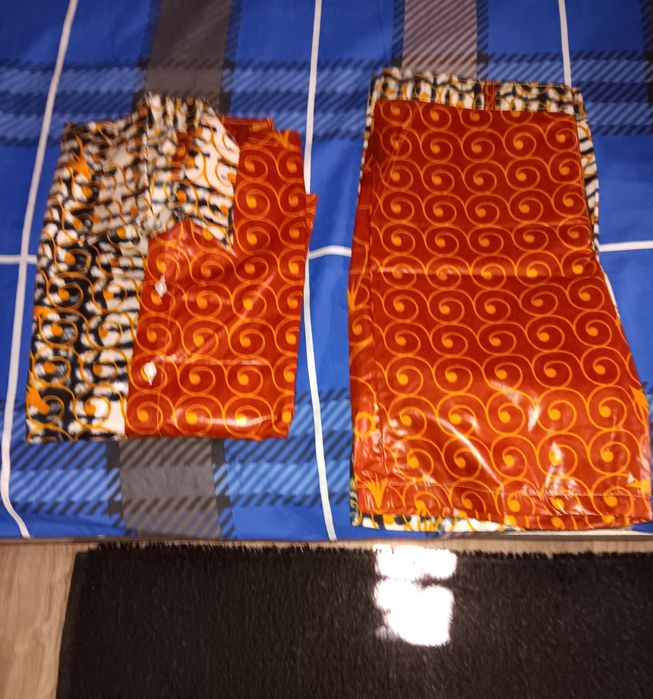 Conjunto calção e parte de cima