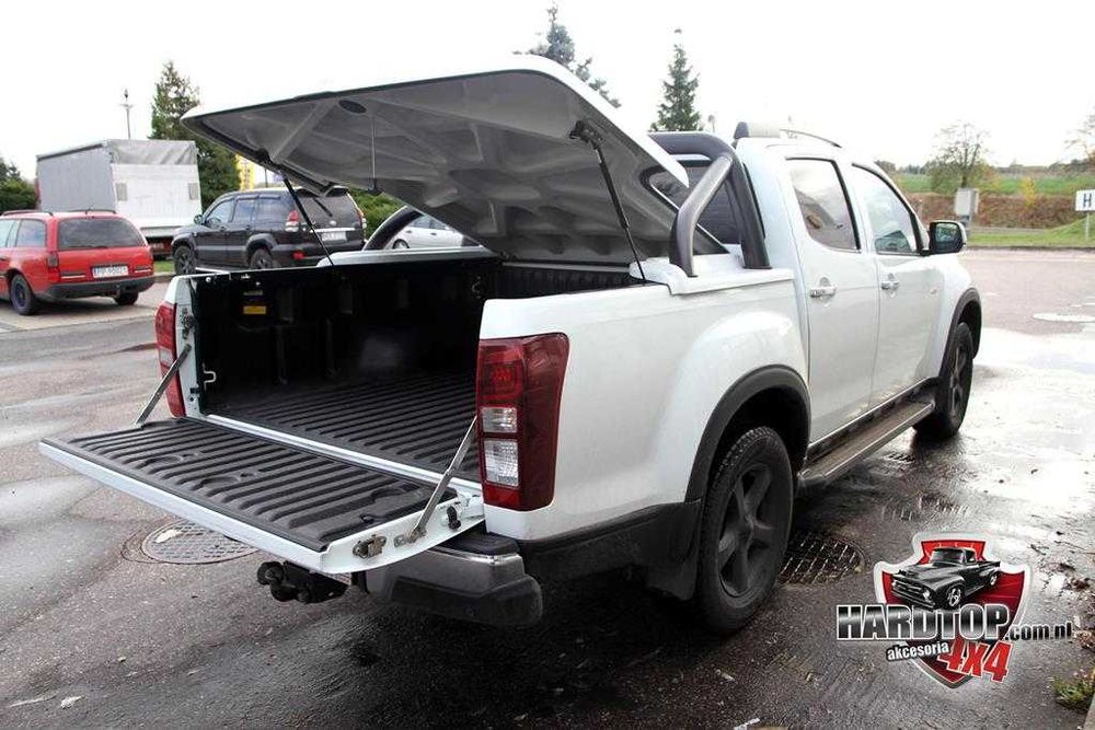 Pokrywa Paki z Orurowaniem ISUZU D-MAX 2012 Zabudowa paki Hardtop