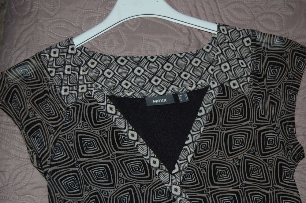 sukienka letnia, trapezowa