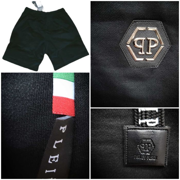 Spodenki Philipp Plein bawełniane sportowe DOLAR S