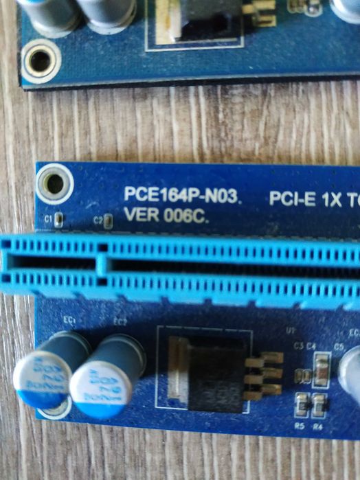 Адаптер PCI-E 1X to 16X Riser card