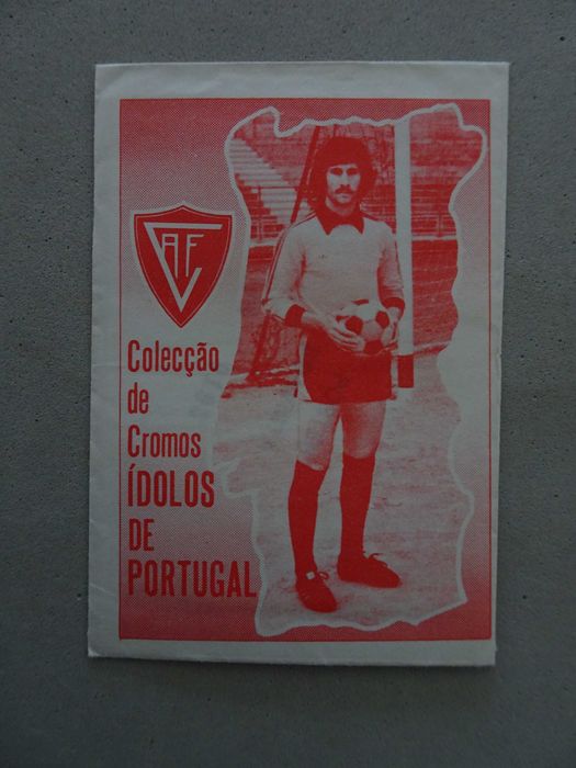 Carteira de cromos fechada Futebol Ídolos de Portugal -Académico Viseu