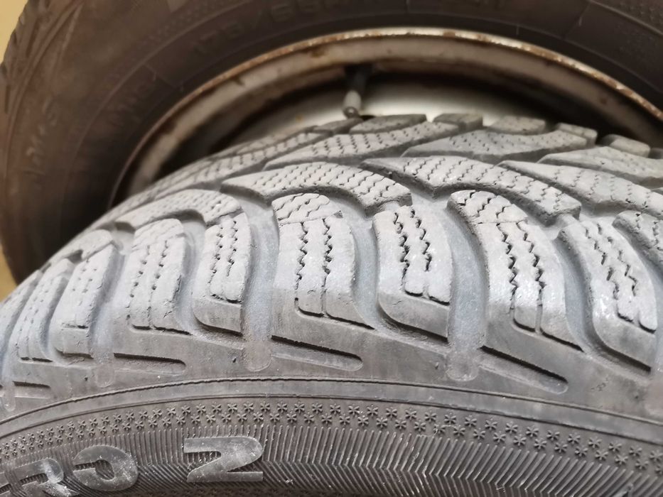 Koła do Mini Cooper r50 na felgach stalowych, zimowe