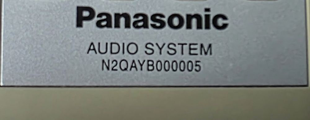 Panasonic pilot do audio.