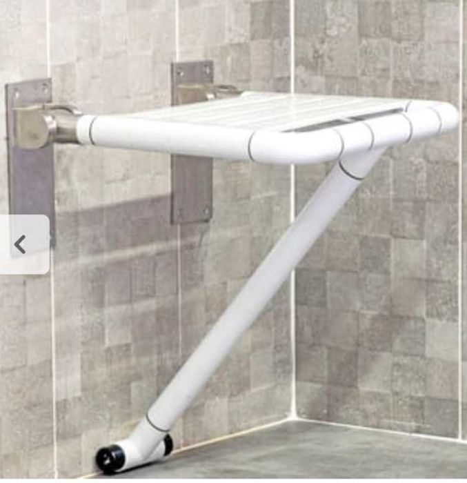 assento de casa de banho antideslizante branco