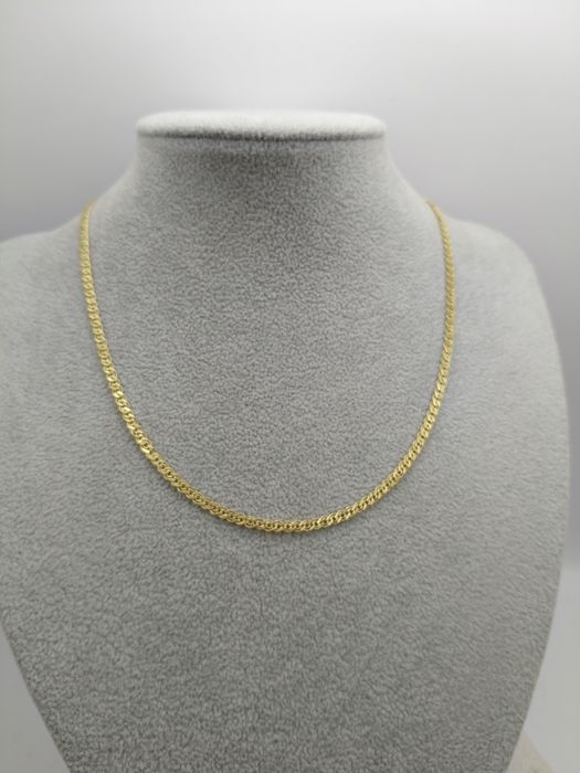 Złoty Łańcuszek Mona Lisa 45cm Pr.585 Nowy Zapraszamy