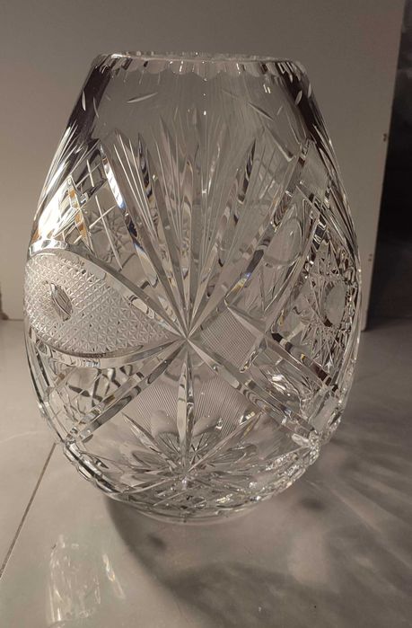 Wazon kryształ Kolekcja PRL duży 29 cm